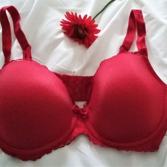 George Other - Sexy Red Full Cup Lace Underwire Bra